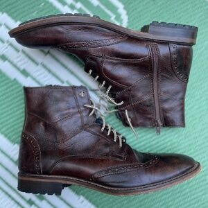 OTTOMANI Shoe Company Hand Made Leather Chukka Boots Mens 7